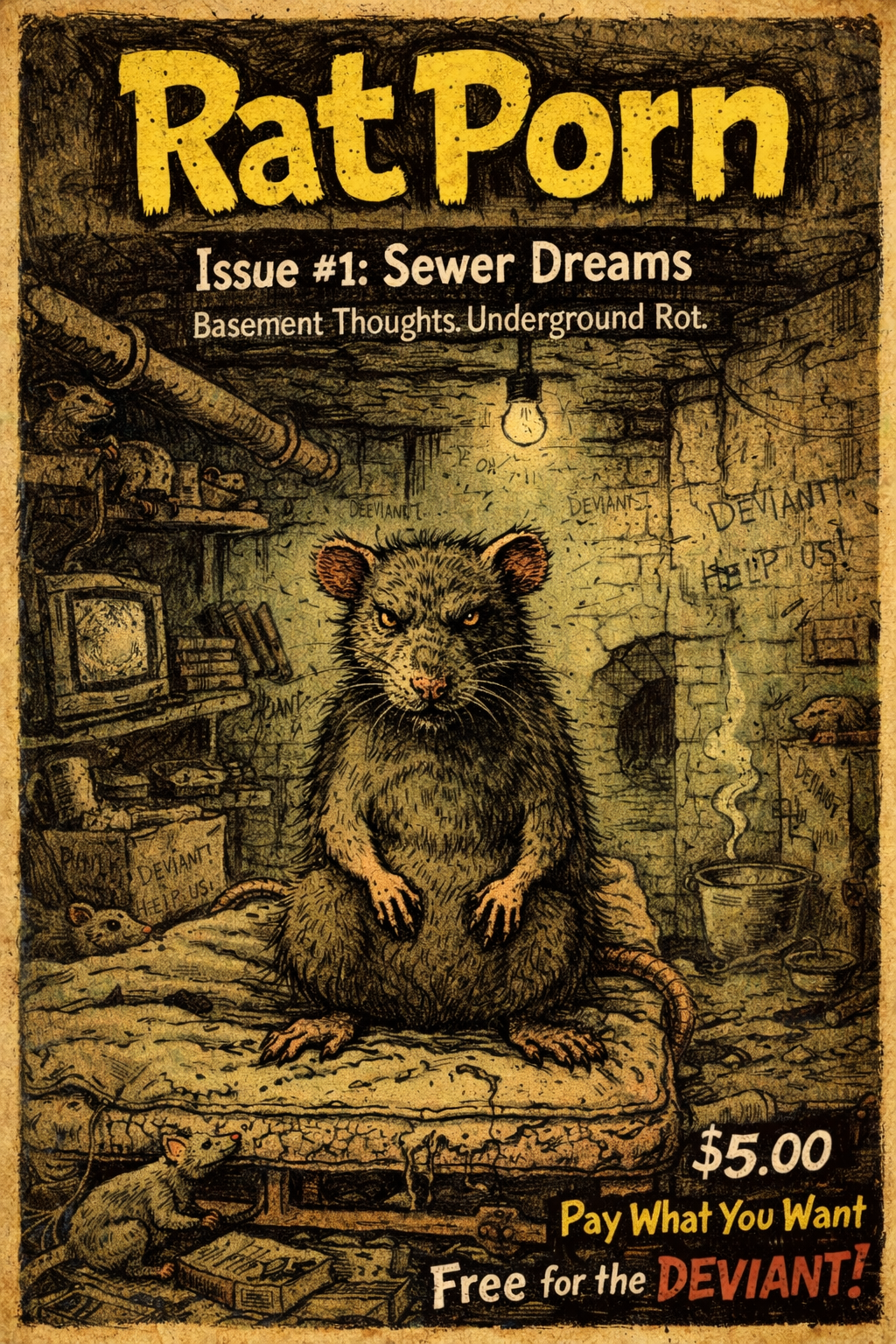 Rat Porn Issue 1 Cover