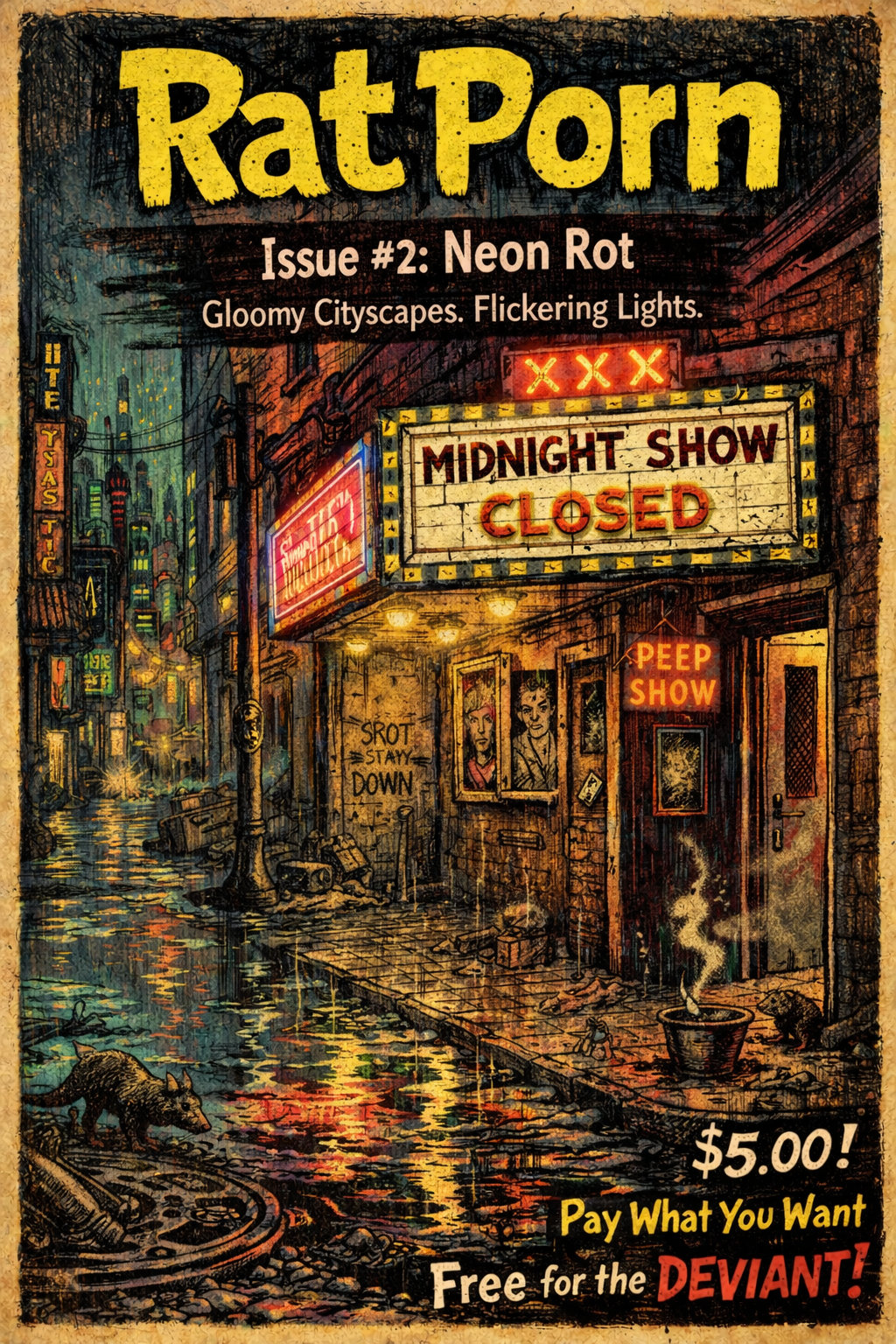 Rat Porn Issue 2 Cover