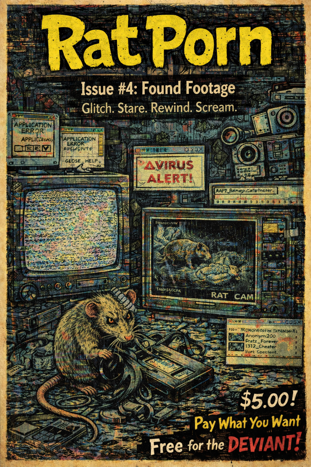 Rat Porn Issue 4 Cover