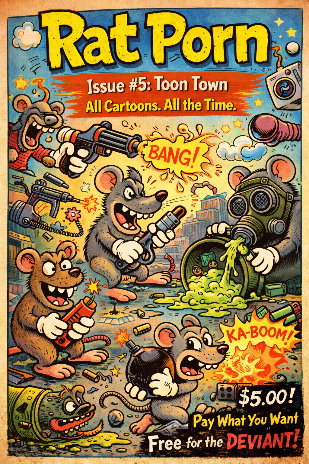 Rat Porn Issue 5 Cover
