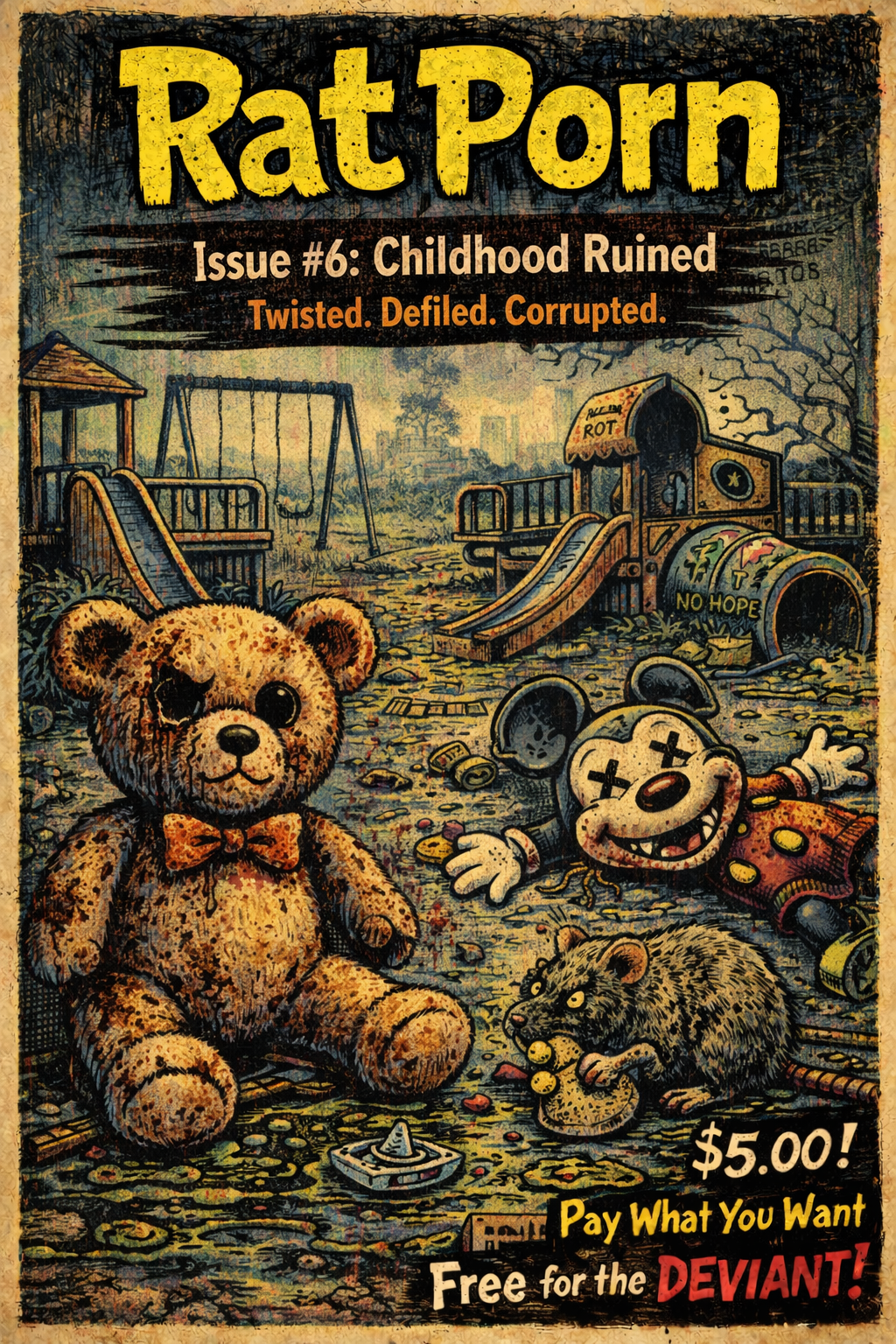 Rat Porn Issue 6 Cover