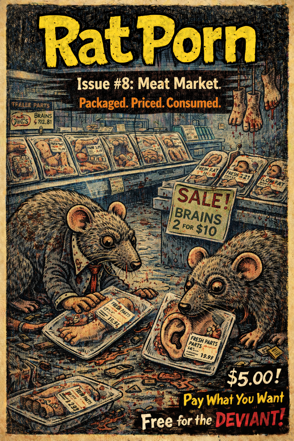 Rat Porn Issue 8 Cover