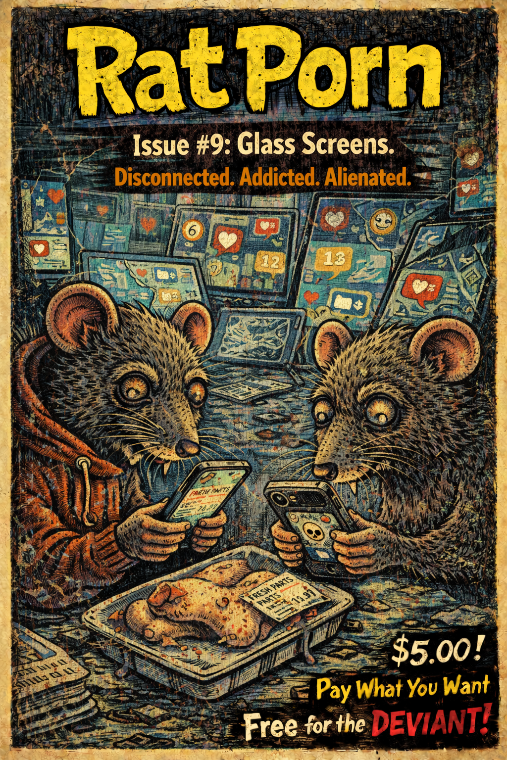 Rat Porn Issue 9 Cover
